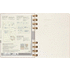 12M kovakantinen kierreselkäinen XL-päiväkalenteri, ruusu lisäkuva 5