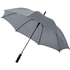 23" Barry-sateenvarjo, automaattisesti avautuva, harmaa liikelahja logopainatuksella