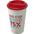 Americano® Eco -kahvimuki kierrätetystä materiaalista, 350 ml, valkoinen, punainen lisäkuva 1