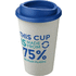 Americano® Eco -kahvimuki kierrätetystä materiaalista, 350 ml, valkoinen, sininen lisäkuva 1