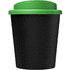 Americano® Espresso Eco 250 ml juomamuki kierrätetystä materiaalista, musta, vihreä lisäkuva 2