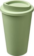 Americano® Renew 350 ml eristetty juomamuki, vesi-vihreä liikelahja logopainatuksella