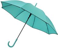 Automaattisesti avautuva värikäs ja tuulenpitävä 23" Kaia-sateenvarjo, minttu-vihreä liikelahja logopainatuksella