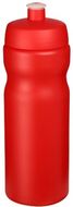 Baseline® Plus 650 ml -urheilujuomapullo, punainen liikelahja logopainatuksella