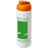 Baseline® Plus 750 ml läppäkantinen urheilujuomapullo, valkoinen, oranssi lisäkuva 1