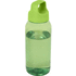 Bebo 450 ml:n vesipullo kierrätetystä muovista, vihreä liikelahja logopainatuksella