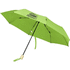Birgit 21'' taitettava ja tuulenpitävä sateenvarjo, kierrätettyä PET-muovia, kalkinvihreä lisäkuva 1
