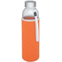 Bodhi-juomapullo, lasinen, 500 ml, oranssi liikelahja logopainatuksella