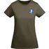Breda naisten lyhythihainen t-paita, sotilaallinen-vihreä lisäkuva 1