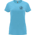 Capri naisten lyhythihainen t-paita, turkoosi lisäkuva 1