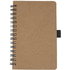 Cobble-kierremuistikirja kivipaperilla, koko A6, O-vaijerilla, kierrätettyä kartonkia, luonnollinen lisäkuva 3