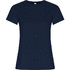 Golden naisten lyhythihainen t-paita, tummansininen liikelahja logopainatuksella