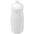 H2O Active® Pulse 600 ml kupukantinen urheilujuomapullo, valkoinen liikelahja logopainatuksella
