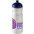 H2O Active® Base 650 ml kupukantinen urheilujuomapullo, valkoinen, sininen lisäkuva 1