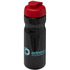H2O Active® Base 650 ml läppäkantinen urheilujuomapullo, musta, punainen lisäkuva 1