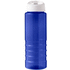 H2O Active® Eco Treble 750 ml:n juomapullo sporttikorkilla, valkoinen, sininen lisäkuva 2