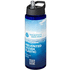 H2O Active® Eco Vibe 850 ml:n juomapullo sporttikannella, sininen, musta lisäkuva 1