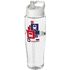 H2O Active® Tempo 700 ml kaatonokkakantinen urheilujuomapullo, valkoinen, läpikuultava-valkoinen lisäkuva 1