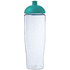 H2O Active® Tempo 700 ml kupukantinen urheilujuomapullo, läpikuultava-valkoinen, aqua-blue lisäkuva 2