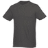 Heros-t-paita, lyhyet hihat, miesten, myrskyinen-harmaa liikelahja logopainatuksella