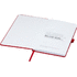Honua A5-muistikirja kierrätyspaperista ja kierrätetyllä PET-kannella, punainen lisäkuva 6