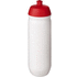HydroFlex juomapullo, 750 ml, valkoinen, punainen liikelahja logopainatuksella