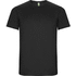 Imola miesten lyhythihainen urheilu-t-paita, lyijyharmaa liikelahja logopainatuksella