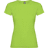 Jamaica naisten lyhythihainen t-paita, vihreä-keidas liikelahja logopainatuksella
