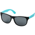 Kaksiväriset Retro-aurinkolasit, aqua-blue, musta liikelahja logopainatuksella