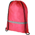 Kiristysnyörillinen Oriole-reppu 5L, punainen liikelahja logopainatuksella