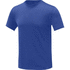 Kratos miesten lyhythihainen t-paita, cool fit, sininen liikelahja logopainatuksella