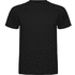 Montecarlo miesten lyhythihainen urheilu-t-paita, musta liikelahja logopainatuksella