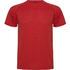 Montecarlo miesten lyhythihainen urheilu-t-paita, punainen liikelahja logopainatuksella