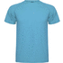 Montecarlo miesten lyhythihainen urheilu-t-paita, turkoosi liikelahja logopainatuksella
