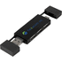 Mulan Kaksois USB 2.0 -hubi, musta lisäkuva 1
