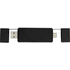 Mulan Kaksois USB 2.0 -hubi, musta lisäkuva 3
