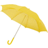 Nina-sateenvarjo lapsille, 17 tuumaa, tuulenkestävä, keltainen liikelahja logopainatuksella