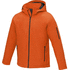 Notus miesten topattu softshell-takki, oranssi liikelahja logopainatuksella