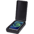 Nucleus-UV-puhdistaja älypuhelimelle 10 000 mAh:n langattomalla varavirtalähteellä, musta liikelahja logopainatuksella