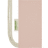 Orissa 100 g/m² GOTS orgaaninen reppu kiristysnyörillä 5L, vaaleanpunainen lisäkuva 4