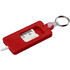 Renkaan kulutuspinnan tarkistukseen käytettävä Kym-avaimenperä, punainen liikelahja logopainatuksella