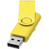 Rotate-metallic-USB-muistitikku, 4 Gt liikelahja logopainatuksella