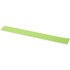 Rothko-viivain, 30 cm, muovinen, himmeä-vihreä liikelahja logopainatuksella
