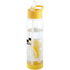 Tutti-frutti 740 ml Tritan urheilujuomapullo, läpikuultava-valkoinen, keltainen lisäkuva 1