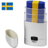 Velox-vartalomaali, ruotsi-lippu liikelahja logopainatuksella