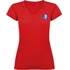 Victoria naisten lyhythihainen t-paita v-kaula-aukolla, punainen lisäkuva 1