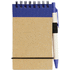 Zuse-muistio ja kynä, kierrätetty, koko A7, luonnollinen, tummansininen lisäkuva 3