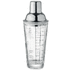 Cocktail-shaker 400 ml POLITAN, läpinäkyvä liikelahja logopainatuksella