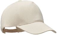 Organic cotton baseball cap BICCA CAP liikelahja logopainatuksella