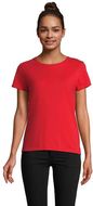 PIONEER WOMEN T-paita 175g PIONEER WOMEN, kirkkaan-punainen liikelahja logopainatuksella